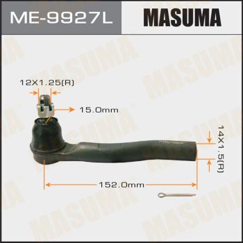 Купить ME-9927L Masuma Рулевой наконечник CR-V (2.0, 2.0 AWD, 2.4 AWD)