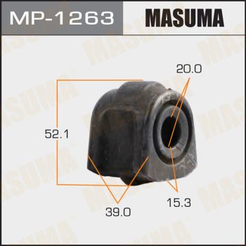 Купити MP-1263 Masuma Втулки стабілізатора Аутбек (3, 4) (2.5 AWD, 2.5 i AWD, 3.6 R)
