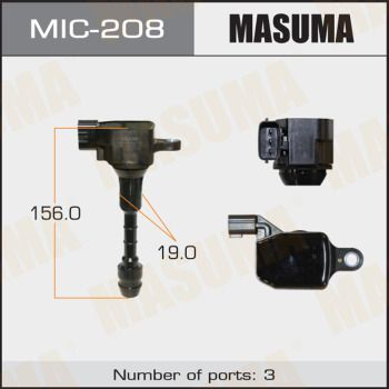 Катушка зажигания MIC-208 Masuma фото 1