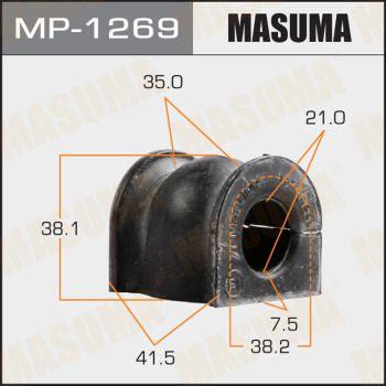 РЕЗ. СТАБІЛІЗАТОРА Втулка стабілізатора передня Honda JAZZ FIT GD 2002-2008 MP-1269 Masuma фото 1