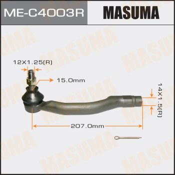 Купити ME-C4003R Masuma Рульовий наконечник Мазда 6 ГH (1.8, 2.0, 2.2, 2.5)