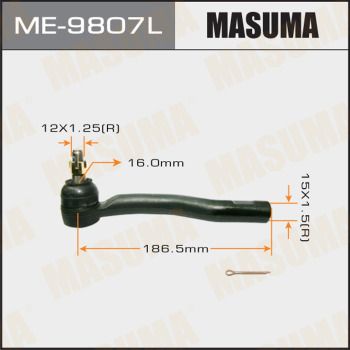 Наконечник рульової ME-9807L Masuma фото 1