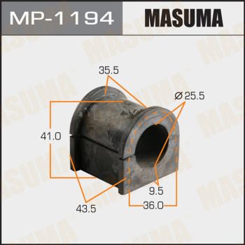 Купити MP-1194 Masuma Втулки стабілізатора Grand Vitara (1.6, 1.9 DDiS, 2.0)