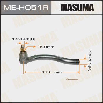 Купить ME-H051R Masuma Рулевой наконечник Accord (2.0, 2.2, 2.4)