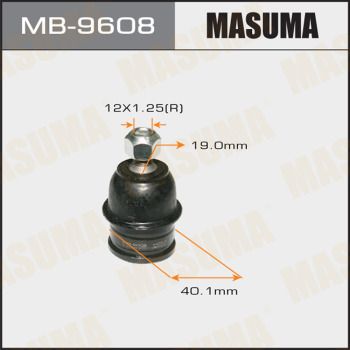 Купити MB-9608 Masuma Шарова опора Паджеро (3, 4) (2.5, 3.0, 3.2, 3.5, 3.8)