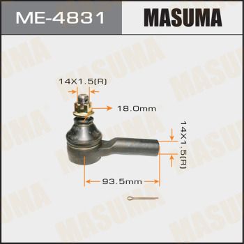 Купити ME-4831 Masuma Рульовий наконечник Pathfinder (3.3 V6 4WD, 3.5 V6 4WD)