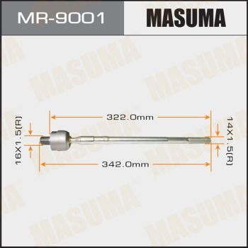 Купить MR-9001 Masuma Рулевая тяга Mitsubishi