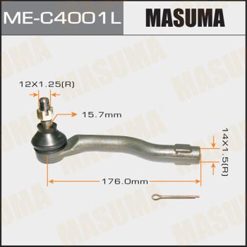 Купить ME-C4001L Masuma Рулевой наконечник Мазда 2 (1.3, 1.4, 1.5, 1.6)