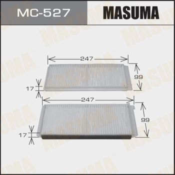 Салонний фільтр MC-527 Masuma –  фото 1