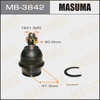 Купити MB-3842 Masuma Шарова опора Ленд Крузер (3.0 D-4D, 4.0)