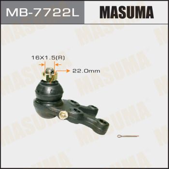 Купить MB-7722L Masuma Шаровая опора Pajero Sport 1 (2.5 TD, 3.0 V6)