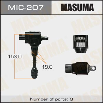 Катушка зажигания MIC-207 Masuma фото 1