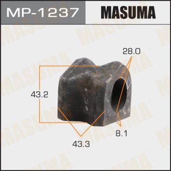 Купить MP-1237 Masuma Втулки стабилизатора Ленд Крузер (150, Pрадо) (2.7, 2.8 D-4D, 4.0 V6 VVT-i)
