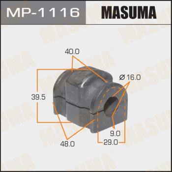Втулка стабілізатора MP-1116 Masuma фото 1