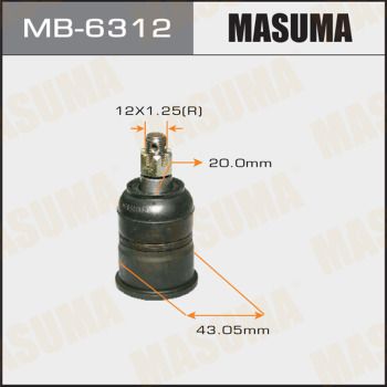Шарова опора MB-6312 Masuma фото 1
