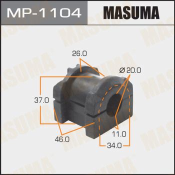 Купить MP-1104 Masuma Втулки стабилизатора Лансер Х (1.5, 1.6, 1.8, 2.0)