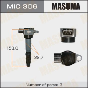 Купити MIC-306 Masuma Котушка запалювання Grandis 2.4