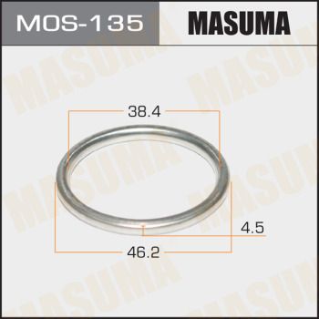 Купити MOS-135 Masuma Прокладки глушника Альмера (Н15, Н16) (1.4, 1.6, 2.0)