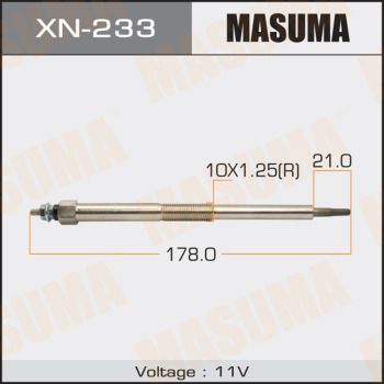 Купити XN-233 Masuma Свічки Альмера В10 (2.2 Di, 2.2 dCi)