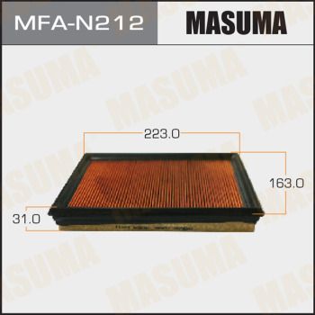 Повітряний фільтр MFA-N212 Masuma –  фото 1