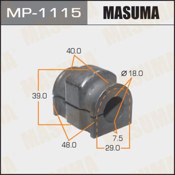 Втулка стабилизатора MP-1115 Masuma фото 1
