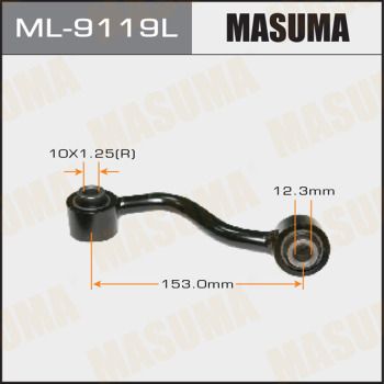 Купить ML-9119L Masuma Стойки стабилизатора Ниссан Жук (1.6 DIG-T, 1.6 DIG-T NISMO RS)