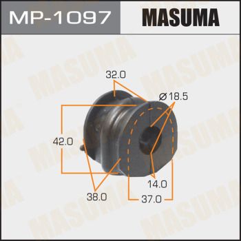 Купить MP-1097 Masuma Втулки стабилизатора Кашкай (1.5, 1.6, 2.0)