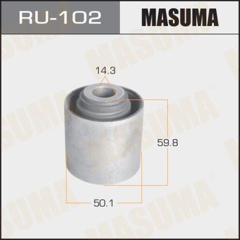 Купить RU-102 Masuma Втулки стабилизатора Terrano (2.7 TD 4WD, 3.0 i 4WD)