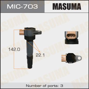 Купити MIC-703 Masuma Котушка запалювання Suzuki SX4 1.6 VVT