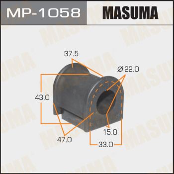 Купить MP-1058 Masuma Втулки стабилизатора Авенсис Т27 (1.6, 1.8, 2.0, 2.2)
