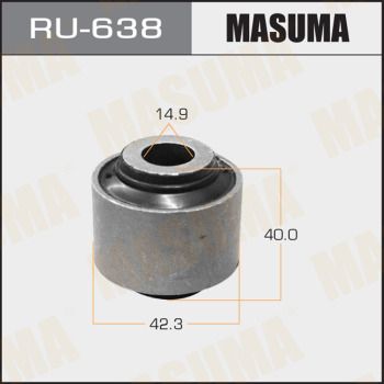 Купить RU-638 Masuma Втулки стабилизатора Ленд Крузер 200 (4.5 D4-D, 4.6 V8, 4.7 V8)