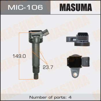 Катушка зажигания MIC-106 Masuma фото 1