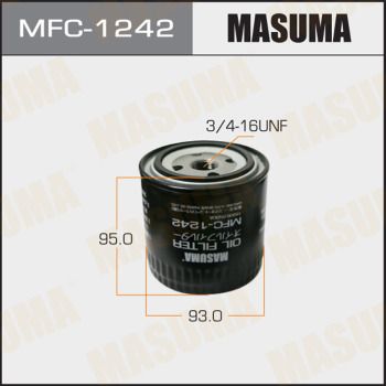 Масляний фільтр MFC-1242 Masuma –  фото 1