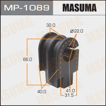 Купити MP-1089 Masuma Втулки стабілізатора Tiida (1.5 dCi, 1.6, 1.8)