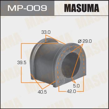 Купить MP-009 Masuma Втулки стабилизатора Ленд Крузер 80 (4.2, 4.5)
