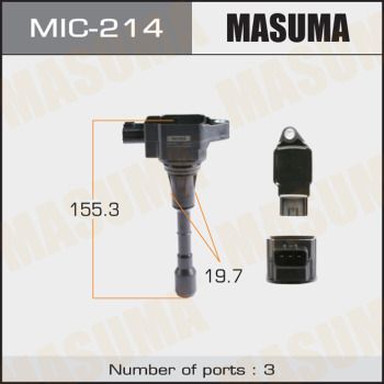 Купить MIC-214 Masuma Катушка зажигания Infiniti QX (3.7 AWD, 50 AWD)