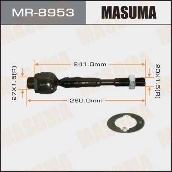 Купить MR-8953 Masuma - ТЯЖКИ РУЛЕВЫЕ Рулевая тяга PATROL Y62 10-
