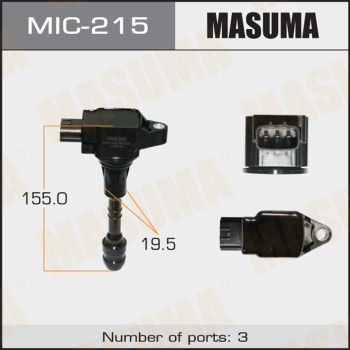 Котушка запалювання MIC-215 Masuma фото 1