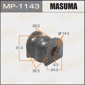 Купить MP-1143 Masuma Втулки стабилизатора Аккорд (2.0, 2.2 i-CTDi, 2.4)