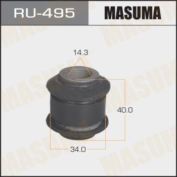 Втулка стабілізатора RU-495 Masuma фото 1
