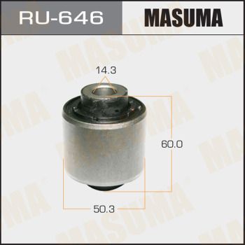 Купить RU-646 Masuma - САЙЛЕНТБЛОКИ PATROL Y62 rear 2010-