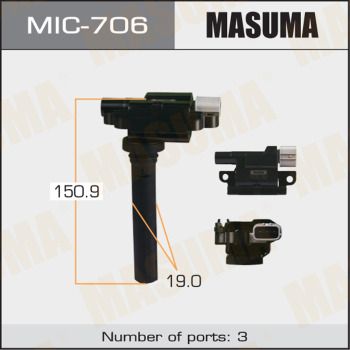 Купить MIC-706 Masuma Катушка зажигания Свифт 3 (1.3, 1.5, 1.6)