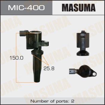 Купить MIC-400 Masuma Катушка зажигания Мазда 3 БК 2.0