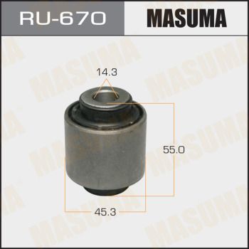 Купити RU-670 Masuma - САЙЛЕНТБЛОКИ PATROL Y62 rear low