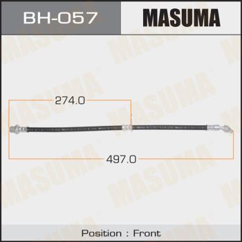 Купити BH-057 Masuma Гальмівний шланг Рав 4 2.0 4WD