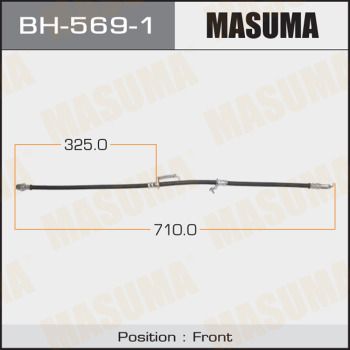 Купити BH-569-1 Masuma Гальмівний шланг