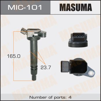 Купити MIC-101 Masuma Котушка запалювання Секвойя (4.6 VVTi, 5.7, 5.7 4WD)