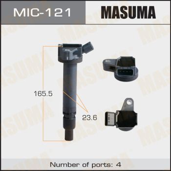 Котушка запалювання MIC-121 Masuma фото 1