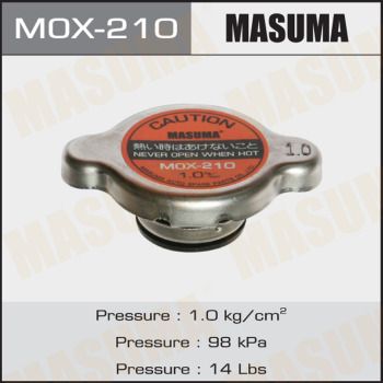 Крышка расширительного бачка MOX-210 Masuma фото 1