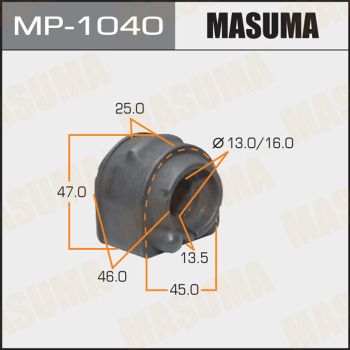 Купить MP-1040 Masuma Втулки стабилизатора Mazda 3 (BK, BL, BM) (1.3, 1.6, 2.0, 2.2, 2.5)